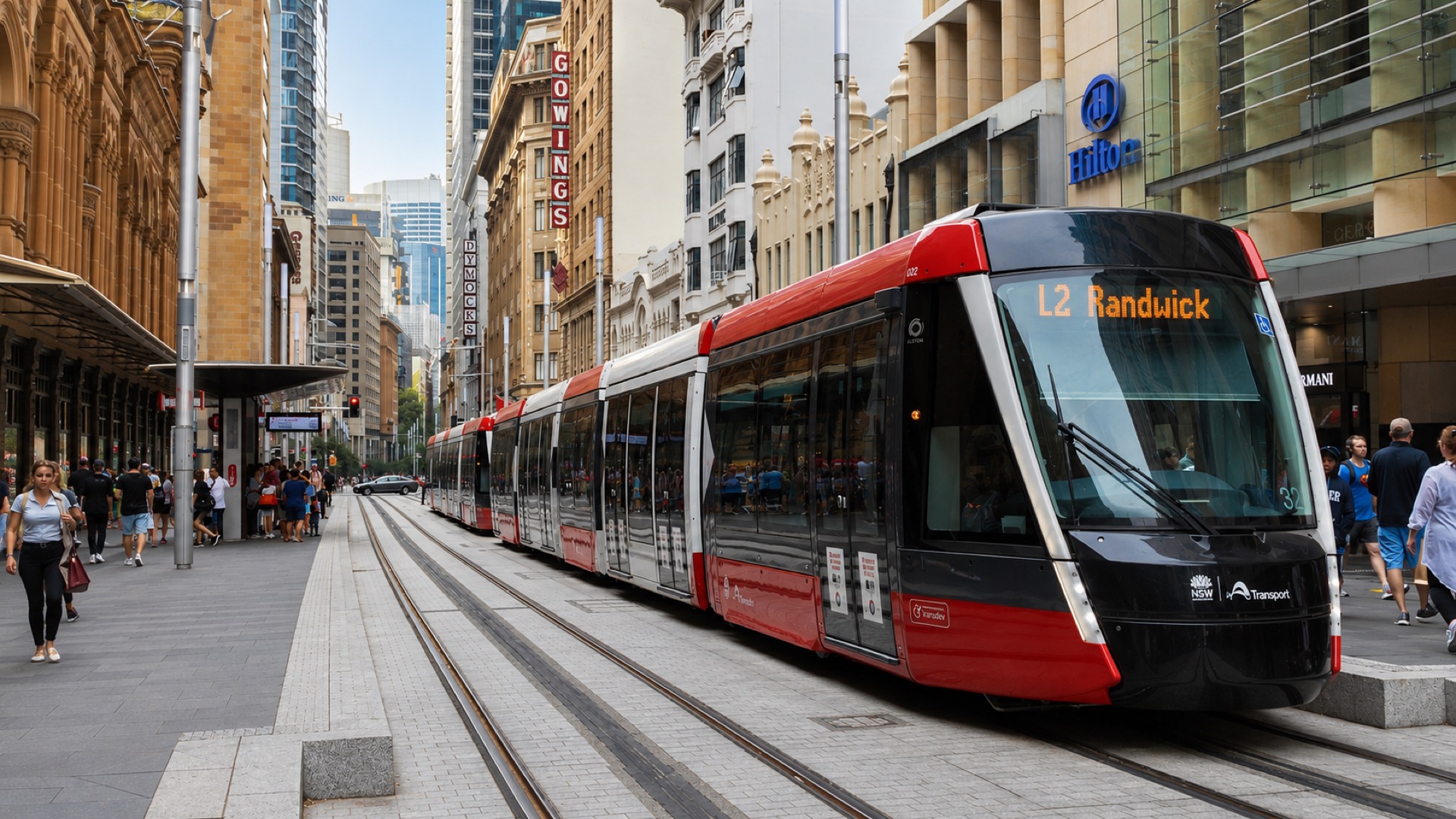 CBDSE Sydney Light Rail
